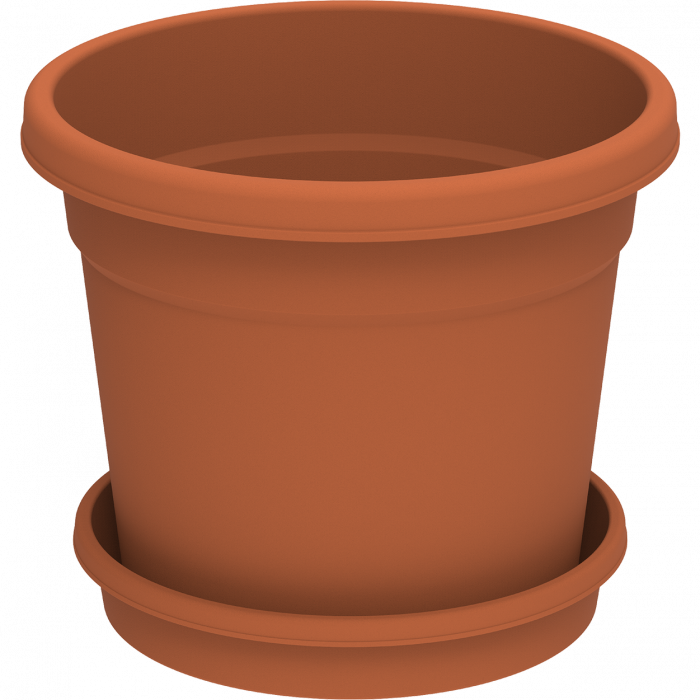 Cosmoplast Round Flower Pot Green Souq