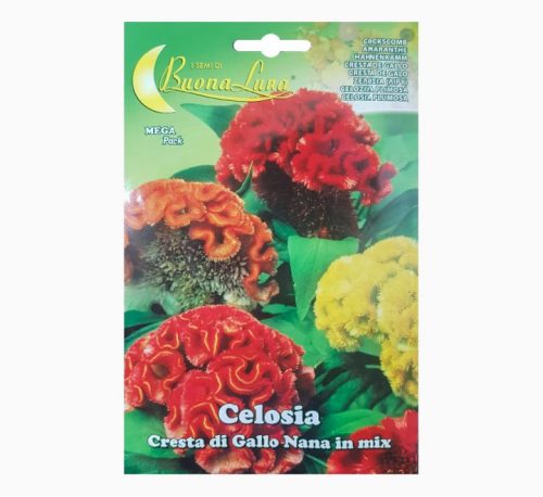 Celosia Cresta Gallo Nana Mix Mega Pack
