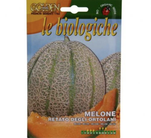Melon "Melone Retato Degli Ortolani" Organic Seeds by Franchi Green Souq