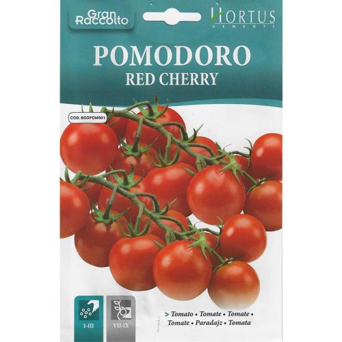Cherry Tomato "Pomodoro Red Cherry" Seeds by Hortus Green Souq