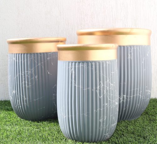 Ceramic "Decorative" Planter Greensouq