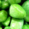 Green Decorative Painted Pebbles Greensouq